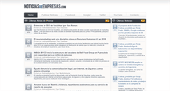 Desktop Screenshot of noticiasdeempresas.com